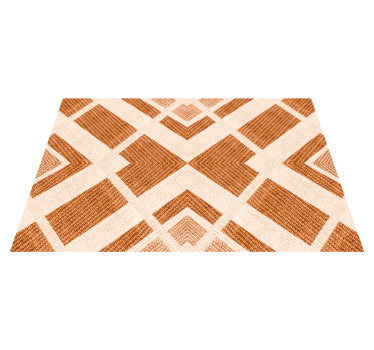 Geometrisk texturerad yta bordstabletter - Tenstickers