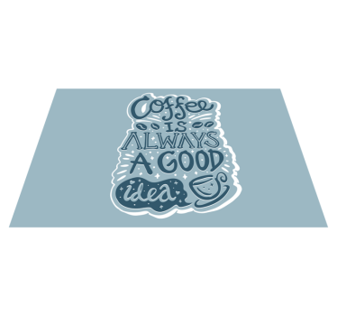 Bordstabletter texter kaffe inspirationscitat - Tenstickers