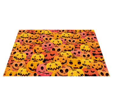 Pumpa konstsamling bordstabletter Halloween - Tenstickers