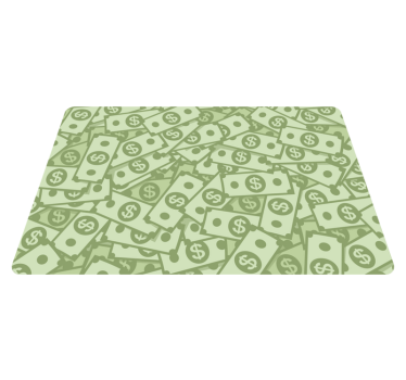 Cash pattern lager bordstabletter original - Tenstickers