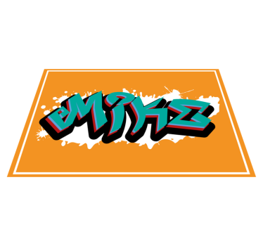 Vild stil kung graffiti personliga bordstabletter - Tenstickers