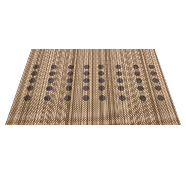 Elegant brun yta bordstabletter - Tenstickers