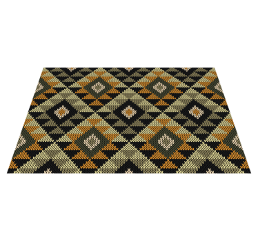 Chic geometriskt mönster bordstabletter - Tenstickers