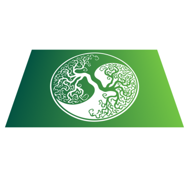 Bordstabletter modernt trädgrenar emblem - Tenstickers