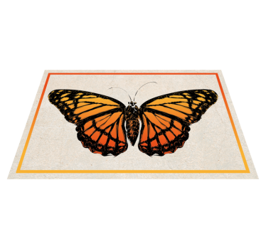 Vintage monarkfjäril original bordstabletter - Tenstickers