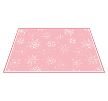 Jul bordstabletter snöflingemönstrad yta - Tenstickers