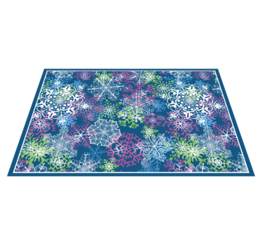 Jul bordstabletter snöflinge mönster vinter - Tenstickers