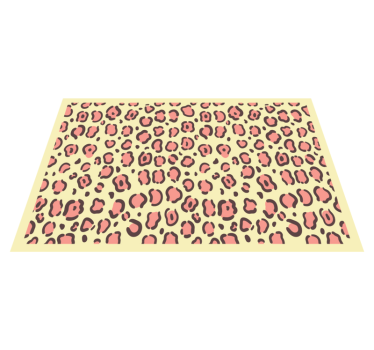 Bordstabletter i leopardmönster - Tenstickers