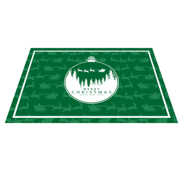 Jul bordstabletter med juldekorationer scen - Tenstickers