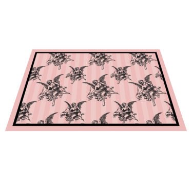 Toile jouy mönster konst design bordstabletter - Tenstickers