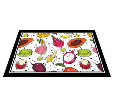 Bordstabletter original med livfullt fruktmotiv - Tenstickers