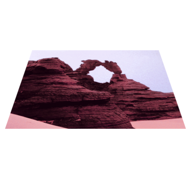 Bordstabletter naturskön klippformation - Tenstickers