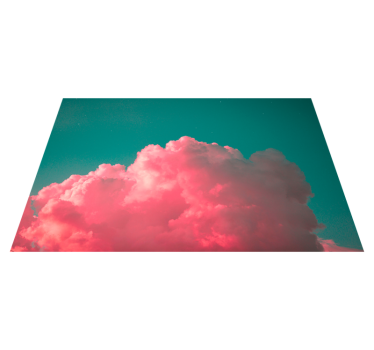 Bordstabletter modernt rosa moln blush - Tenstickers