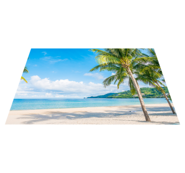 Bordstabletter original tropisk drömstrand - Tenstickers