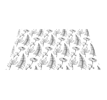 Bordstabletter med botaniskt tryck - Tenstickers
