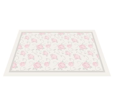 Bordstabletter med botaniskt mönster - Tenstickers