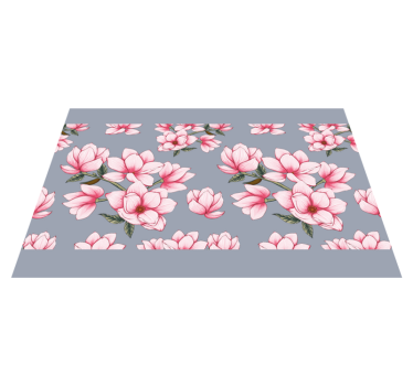 Tre vackra magnoliablommor bordstabletter - Tenstickers