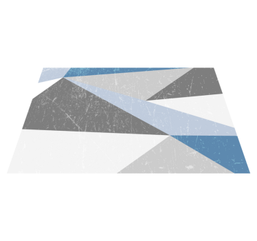 Bordstabletter modernt geometriska vinklade mönster - Tenstickers
