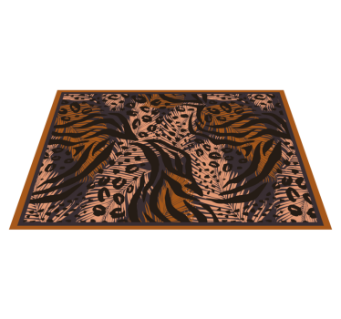 Leopard- och växtunderlägg - Tenstickers