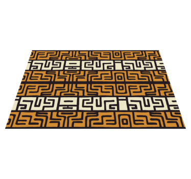 Abstractmönstrad yta bordstabletter - Tenstickers