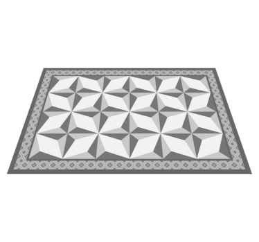 Geometrisk element yta bordstabletter - Tenstickers
