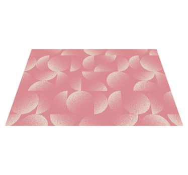 Pastell halvcirklar eleganta bordstabletter - Tenstickers