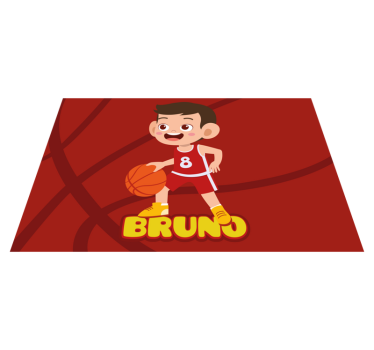 Glad basketspelare bordstabletter barnen - Tenstickers