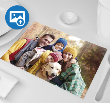 Personlig bordstablett med foto - Tenstickers