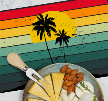 70-tals retro palm original vinylplattformar - Tenstickers