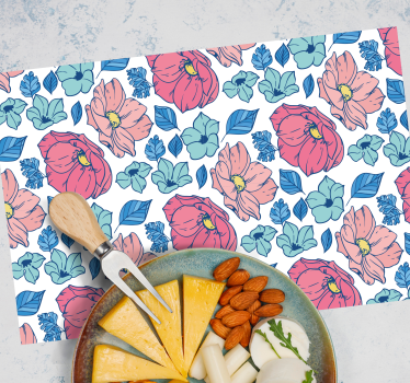 Bordstabletter original botanisk konst - Tenstickers