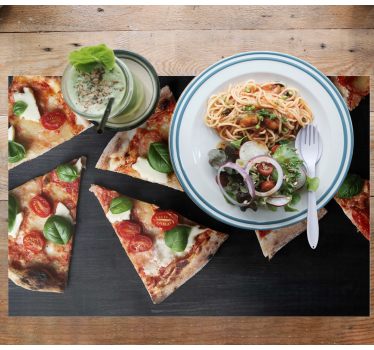Bordstabletter restauranger skivat pizza arrangemang - Tenstickers