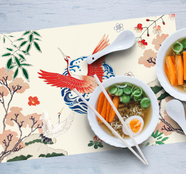 Chinoiserie bordstabletter - Tenstickers