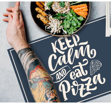 Håll dig lugn och äta pizzamats - Tenstickers