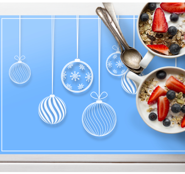 Jul bordstabletter hängande julprydnader - Tenstickers
