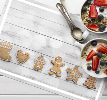 Pepparkakor julkakor mattor - Tenstickers