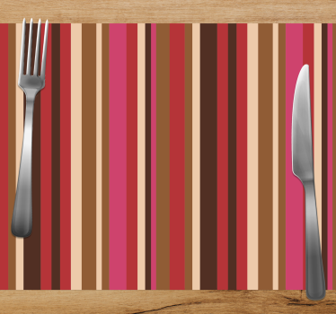 Rektangulära bordstabletter i bohemiskt avskalat mönster - Tenstickers