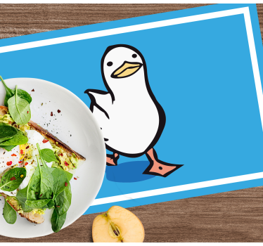 Swaggy walking duck moderna vinylplattformar - Tenstickers