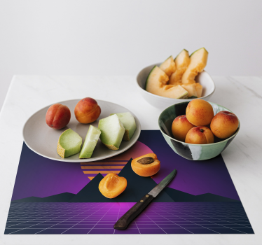 Vintage och retro sun 70-talets sun vinylplattformar - Tenstickers