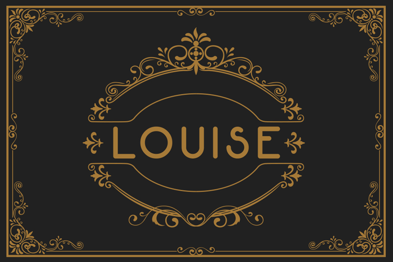 Prydnads med anpassningsbara namn bordstabletter - Tenstickers