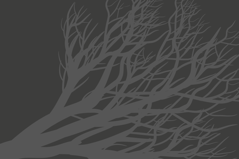 Eleganta grå blad eleganta bordstabletter - Tenstickers