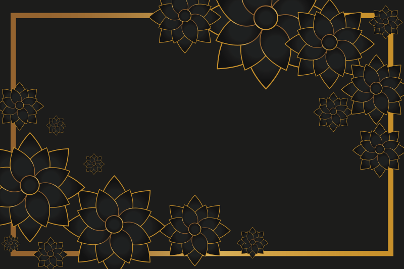 Elegant stil med växter eleganta bordstabletter - Tenstickers