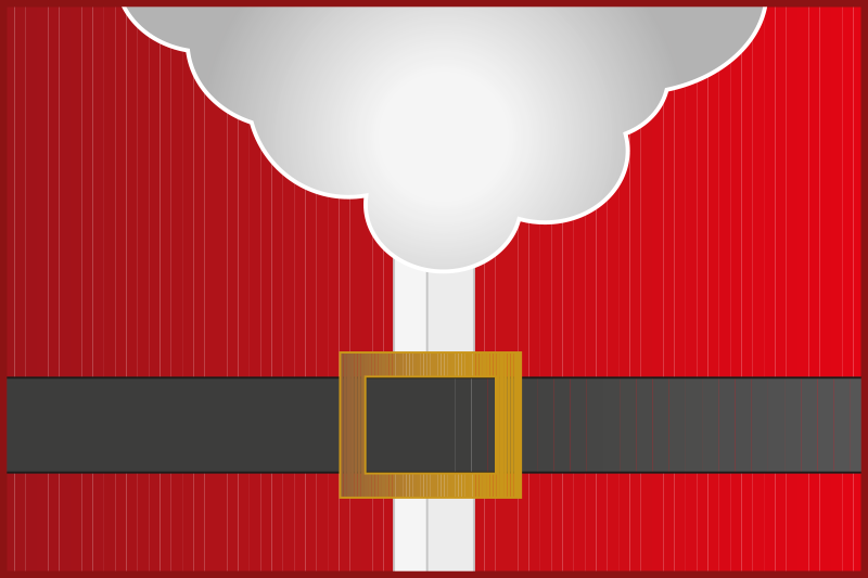 För jul jultomten kläder bordstabletter - Tenstickers