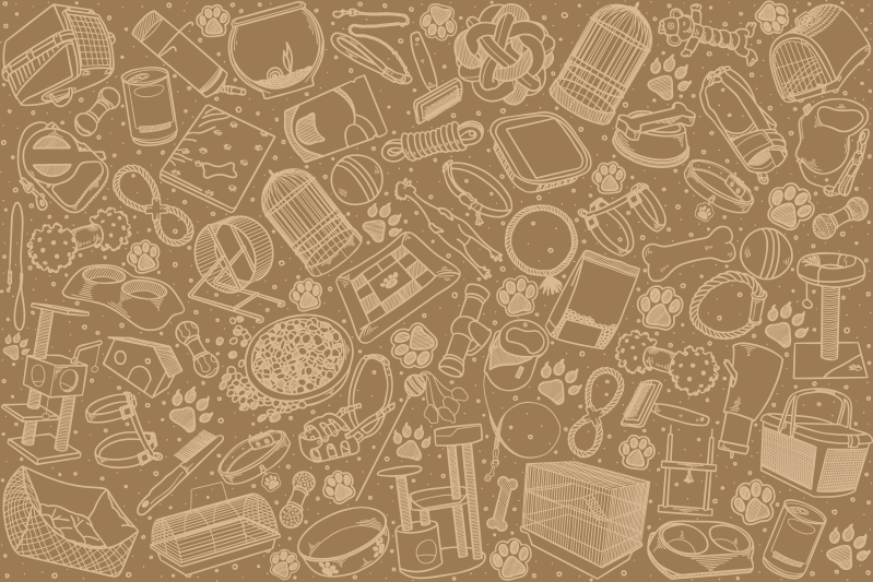 Intrikata köksdetaljer bordstabletter - Tenstickers