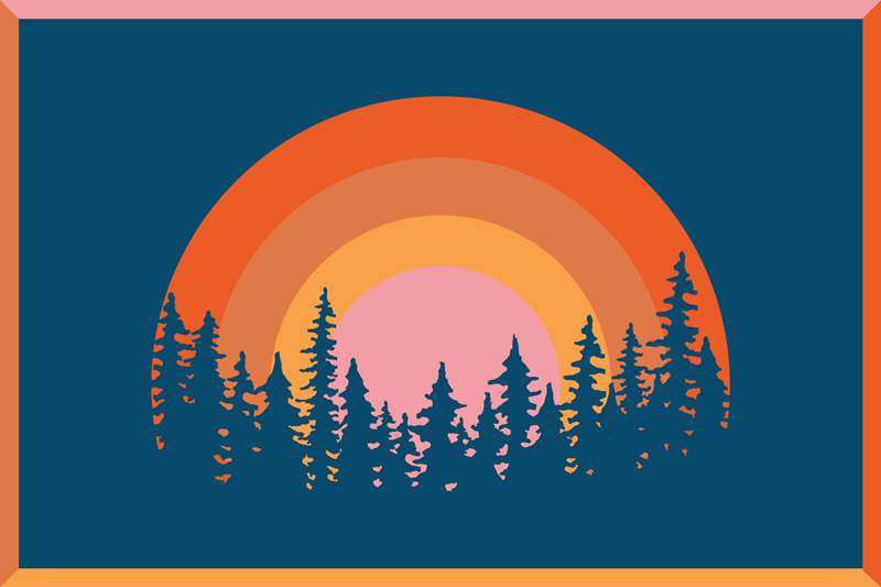 Vintage sun 70-tals solplattformar - Tenstickers