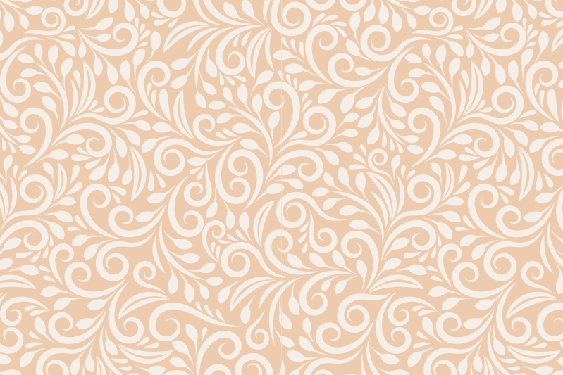 Elegant botanisk element bordstabletter - Tenstickers