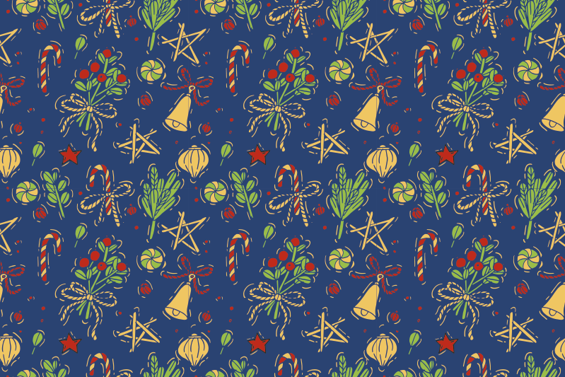 Jul bordstabletter med julmotiv - Tenstickers