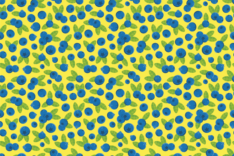 Midsommar blåbär original bordstabletter - Tenstickers