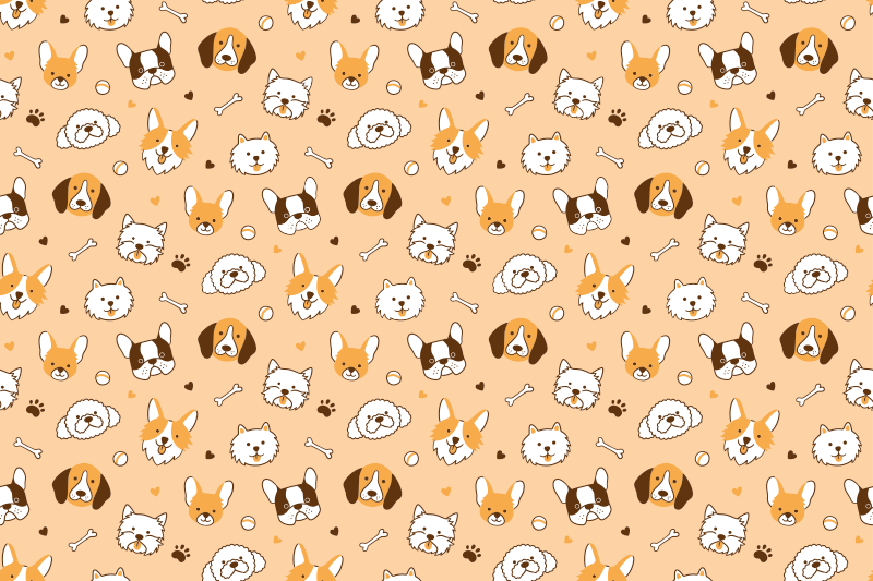 Olika hundar original bordstabletter - Tenstickers