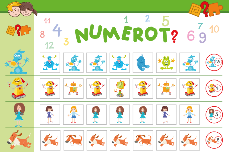 Beräkna barnens bordstabletter - Tenstickers