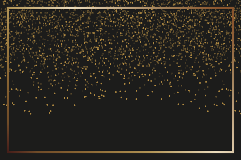 Bordstabletter elegant svart glittrande - Tenstickers